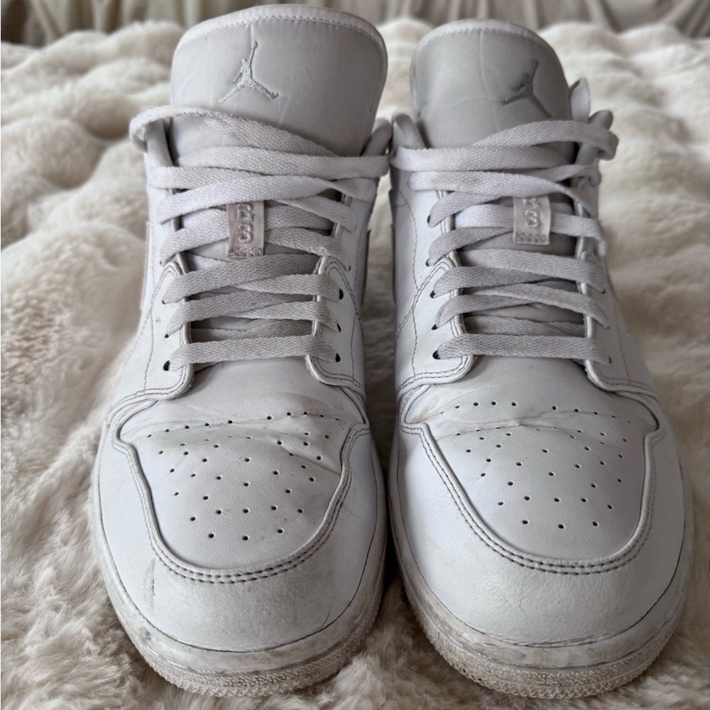 White Air Jordan Sneakers